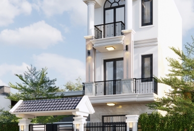 Nhà Phố Hiện Đại - Tối Ưu Năng Lượng Tự Nhiên Trong Nhà Phố