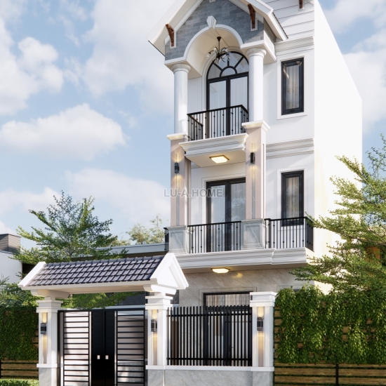 Nhà Phố Hiện Đại - Tối Ưu Năng Lượng Tự Nhiên Trong Nhà Phố
