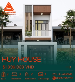 Mẫu Nhà Phố 2 Tầng Hiện Đại
